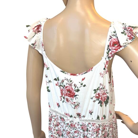 By the River Anthropologie NWT SZ Small
Rose Tiered Maxi Dress Cottagecore BOHO - Picture 6 of 16